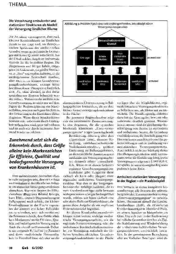 Vorschauseite 5: Die Übernahme von Versorgungsverantwortung im ambulanten Bereich