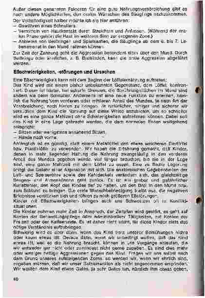 Vorschauseite 4: Verabreichung von Mahlzeiten bei Eßproblemen