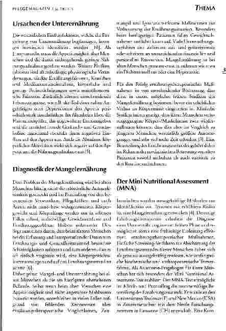 Vorschauseite 2: Mangelund Unterernährung im Alter