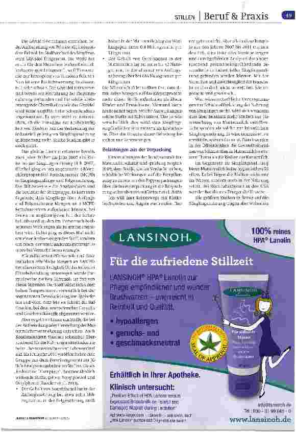 Vorschauseite 2: Empfehlungen zur Stilldauer | Teil 5 Frage der Sicherheit?