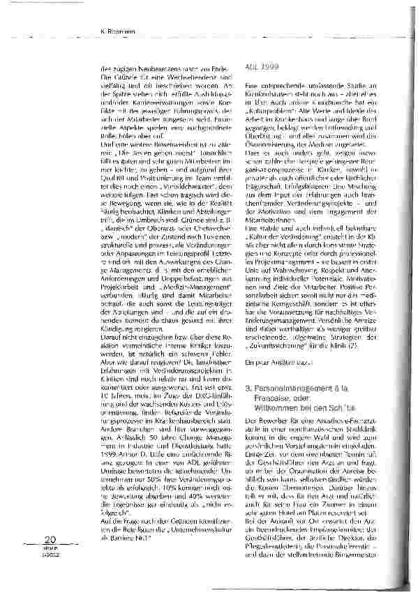 Vorschauseite 2: Ignorieren und austauschen oder ernstnehmen und weiterentwickeln?