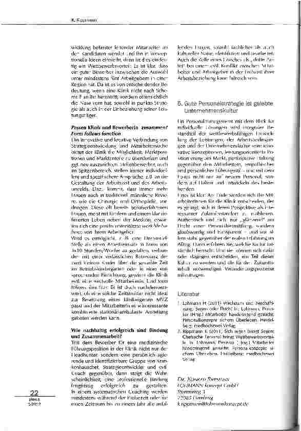 Vorschauseite 4: Ignorieren und austauschen oder ernstnehmen und weiterentwickeln?