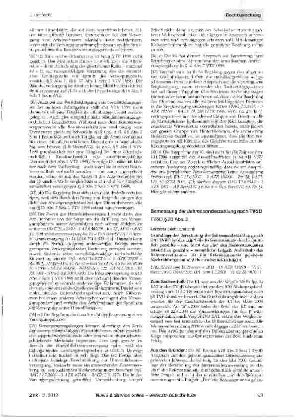 Vorschauseite 3: Hinterbliebenenversorgung - Gleichbehandlung