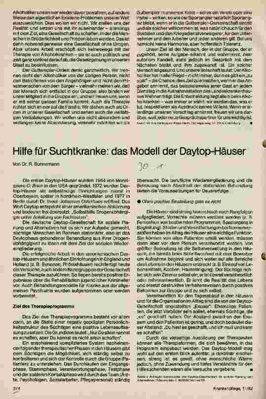 Vorschauseite 2: Training der Abstinenz in einer abstinenten Gruppe