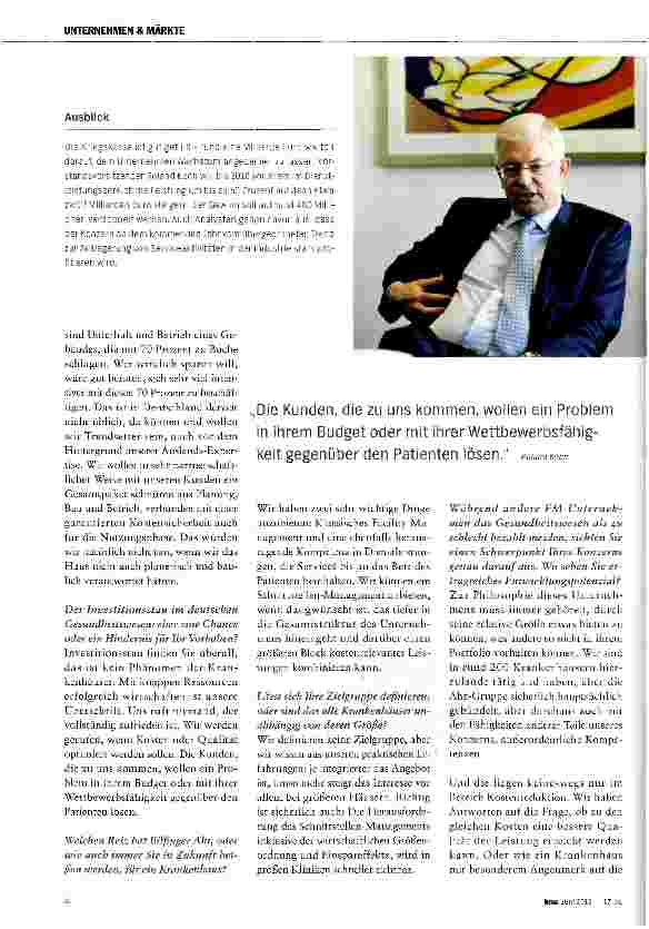Vorschauseite 3: „Unsere Kriegskasse ist gut gefüllt