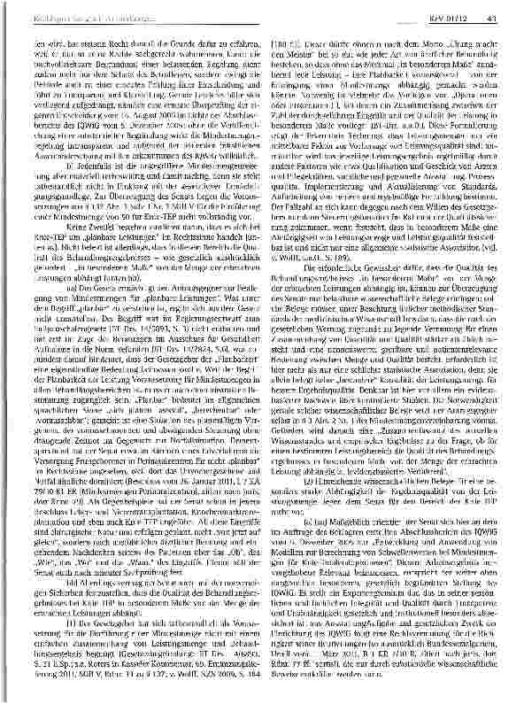 Vorschauseite 4: Qualitätssicherung Mindestmengen; G-BA; IQWIG