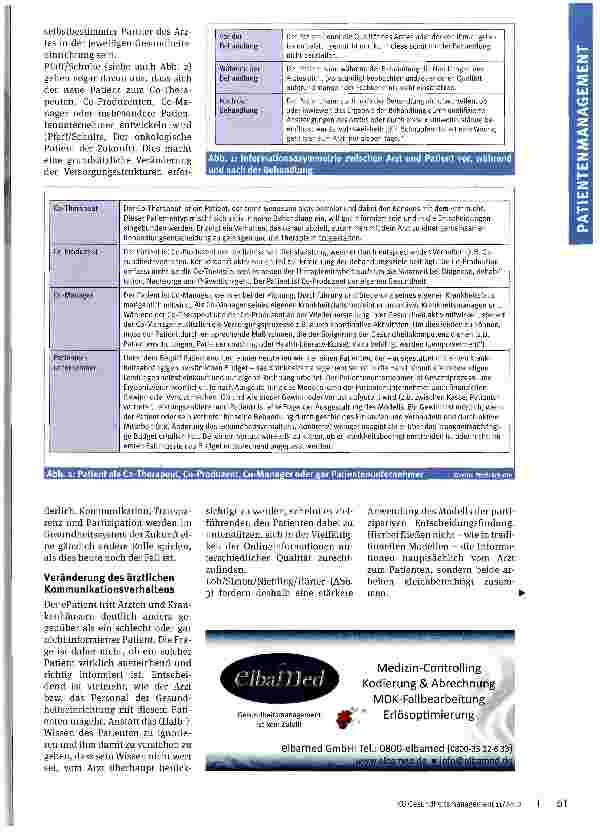 Vorschauseite 2: Kommunikation mit dem Patienten der Zukunft