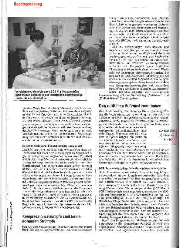 Vorschauseite 2: Wenn zwei Pflegen zueinander finden