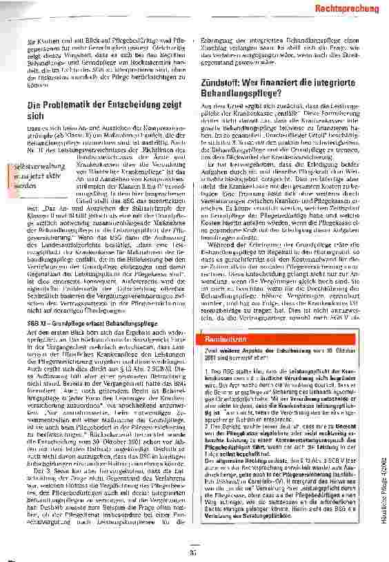 Vorschauseite 3: Wenn zwei Pflegen zueinander finden