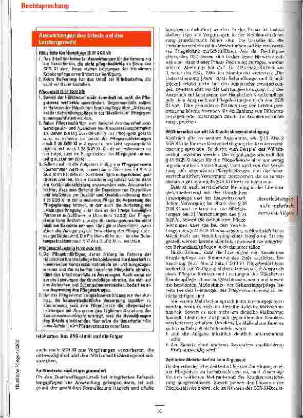 Vorschauseite 4: Wenn zwei Pflegen zueinander finden