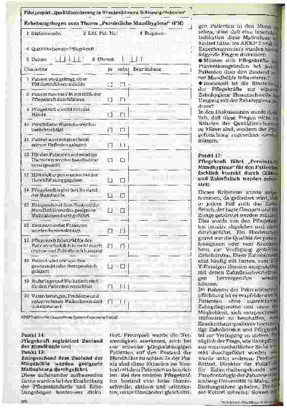 Vorschauseite 3: Qualitätssicherung in der Krankenpflege