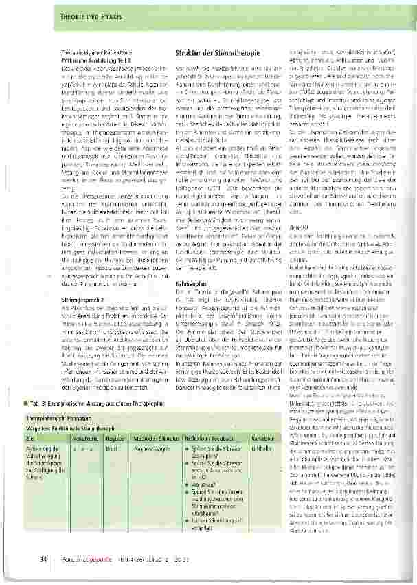 Vorschauseite 5: Ausbildung im logopädischen Fachbereich Stimme