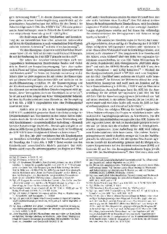 Vorschauseite 3: 8. GWB-Novelle: Spielregeln für die wettbewerbliche Ausrichtung der gesetzlichen Krankenversicherung