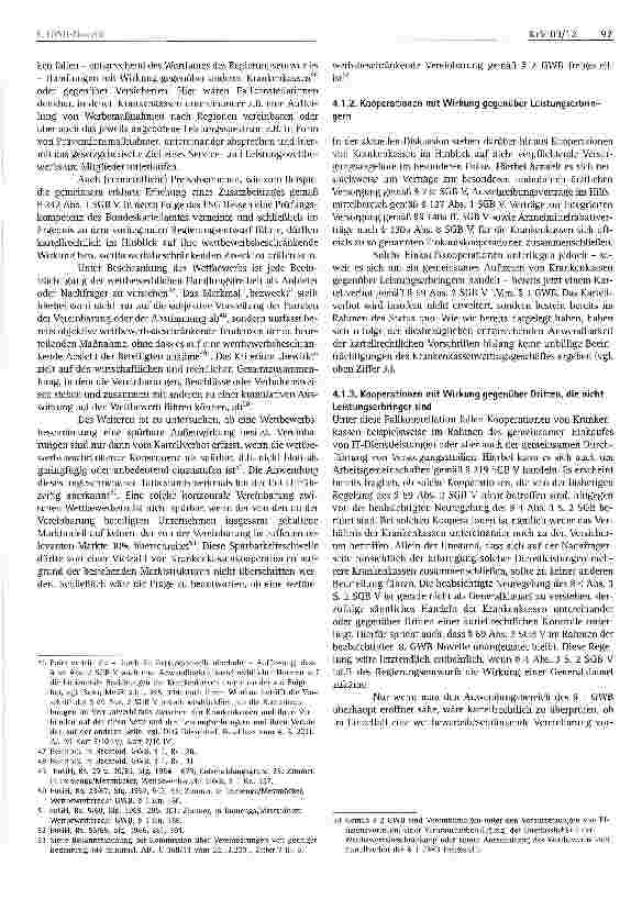 Vorschauseite 5: 8. GWB-Novelle: Spielregeln für die wettbewerbliche Ausrichtung der gesetzlichen Krankenversicherung