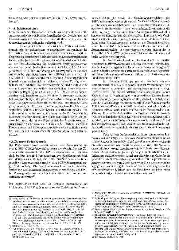 Vorschauseite 6: 8. GWB-Novelle: Spielregeln für die wettbewerbliche Ausrichtung der gesetzlichen Krankenversicherung