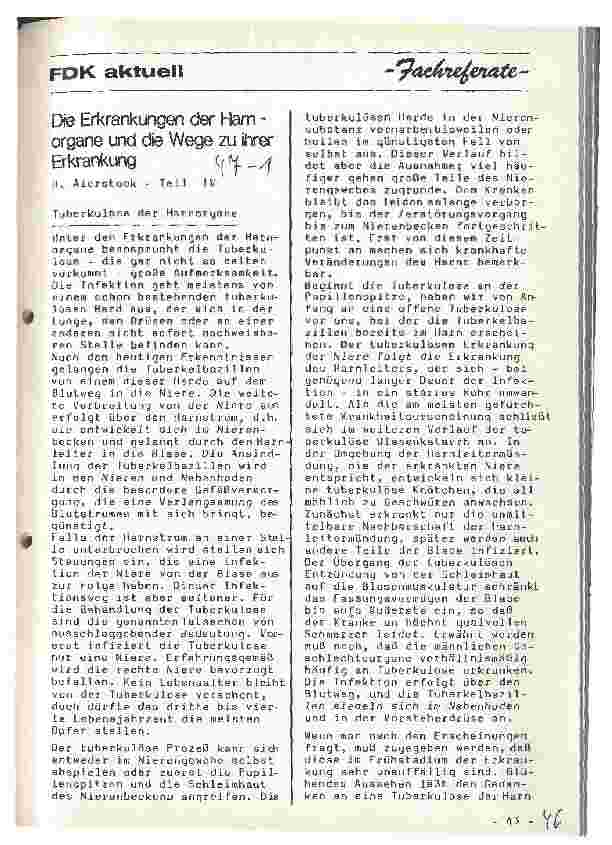 Vorschauseite 1: Die Erkrankungen der Harnorgane und die Wege zu ihrer Erkrankung