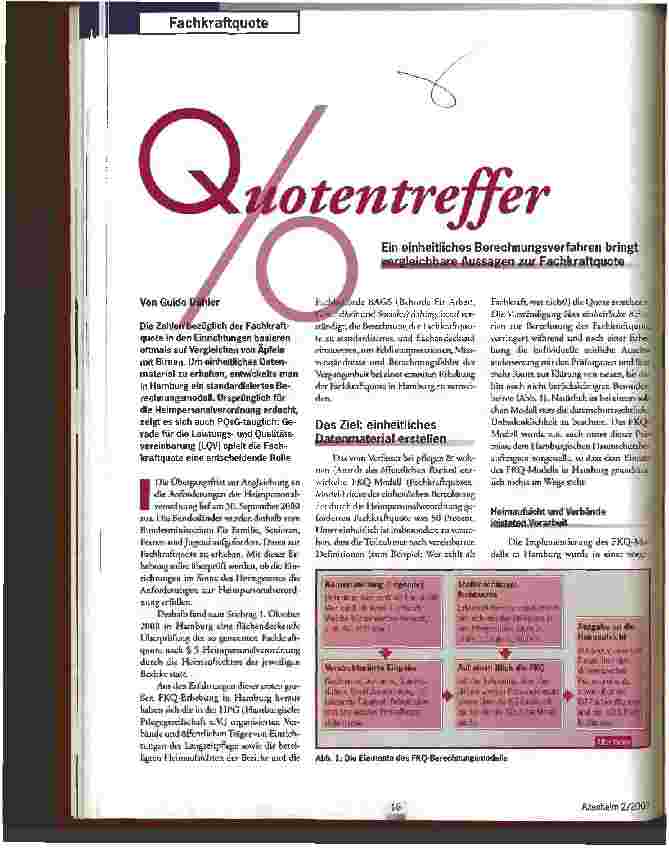 Vorschauseite 1: Quotentreffer
