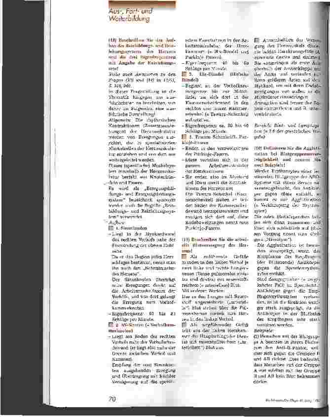 Vorschauseite 2: Was wird wohl abgefragt? 9. Teil: Anatomie/Physiologie