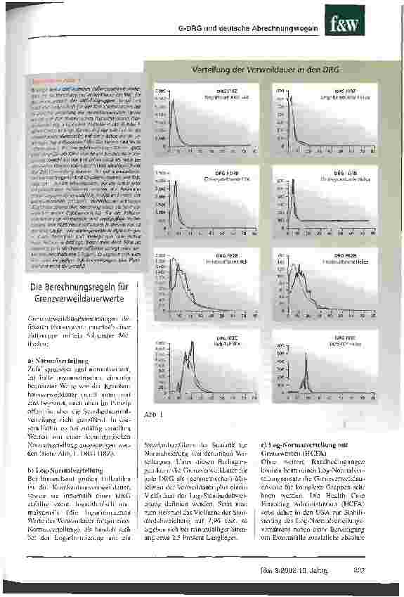 Vorschauseite 2: Gemeinsamer Vorschlag für deutsche Abrechnungsregeln
