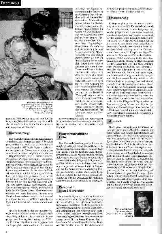 Vorschauseite 2: Ambulante Altenpflege - Kurzzeitpflege