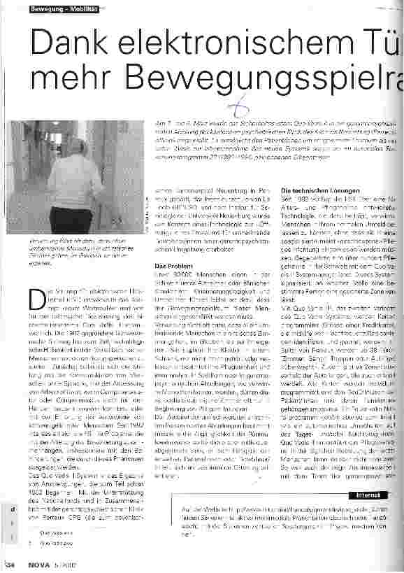 Vorschauseite 1: Dank elektronischem Türöffner mehr Bewegungsspielraum