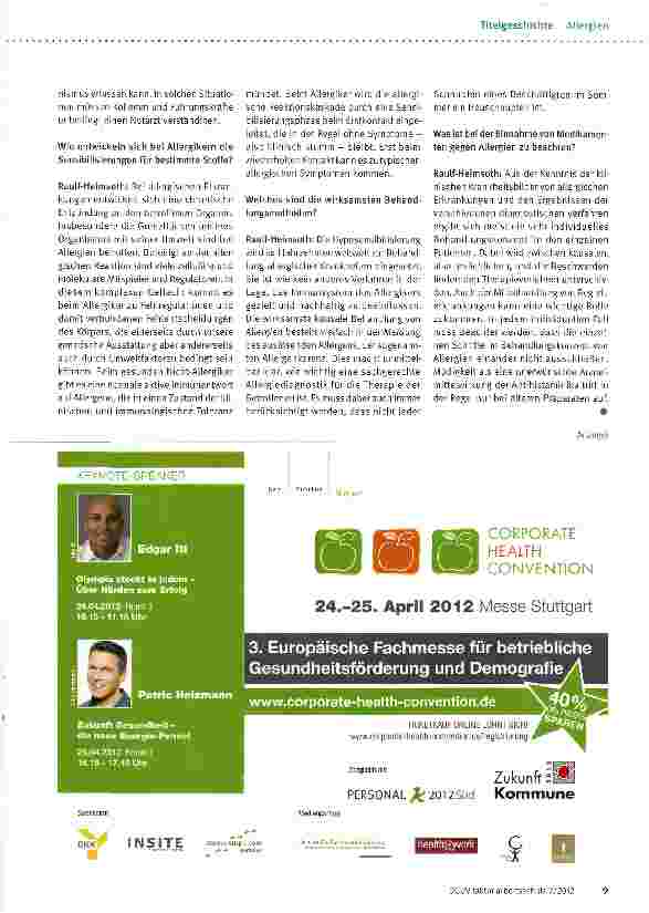 Vorschauseite 2: Quaddeln, Schwindel und Kreislaufstillstand