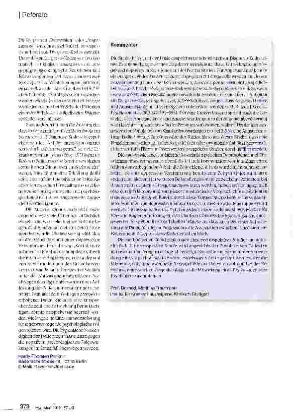 Vorschauseite 3: Psychologische Folgen der Einzelzimmerisolierung