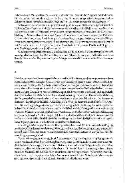 Vorschauseite 4: STICHWORT Medizin und Spiritualität - was macht uns heil?