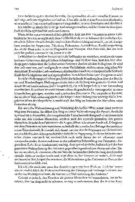 Vorschauseite 6: STICHWORT Medizin und Spiritualität - was macht uns heil?
