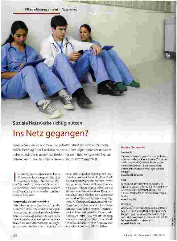 Vorschauseite 1: Ins Netz gegangen?
