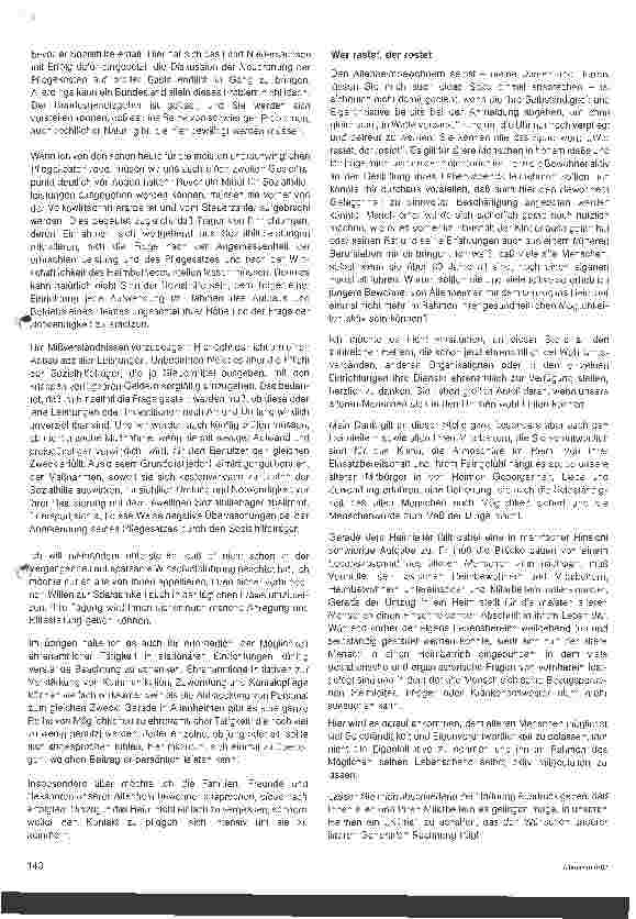 Vorschauseite 3: Altenheim - Planung neu überdenken