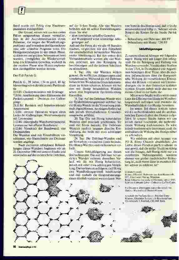 Vorschauseite 5: Honig auf die Wunde