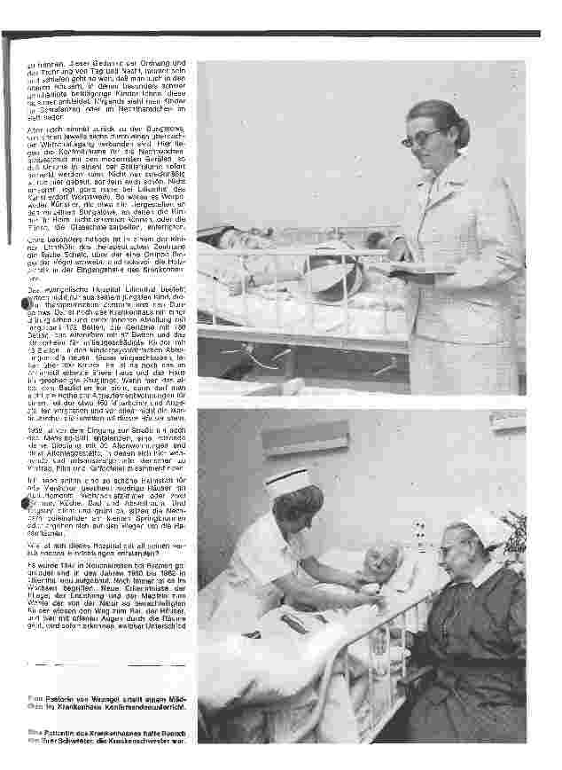 Vorschauseite 4: Das evangelische Hospital Lilienthal bei Bremen