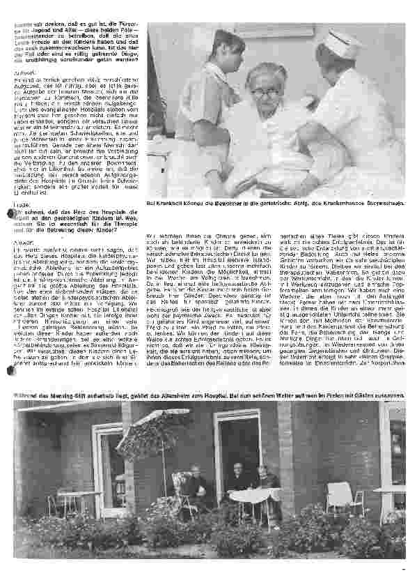 Vorschauseite 6: Das evangelische Hospital Lilienthal bei Bremen