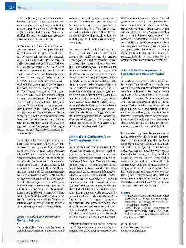 Vorschauseite 2: Drei Schritte zur Unterstützung der Verlustverarbeitung