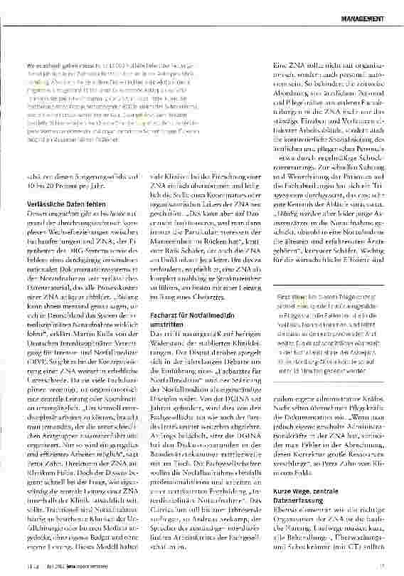 Vorschauseite 2: Jede Sekunde zählt