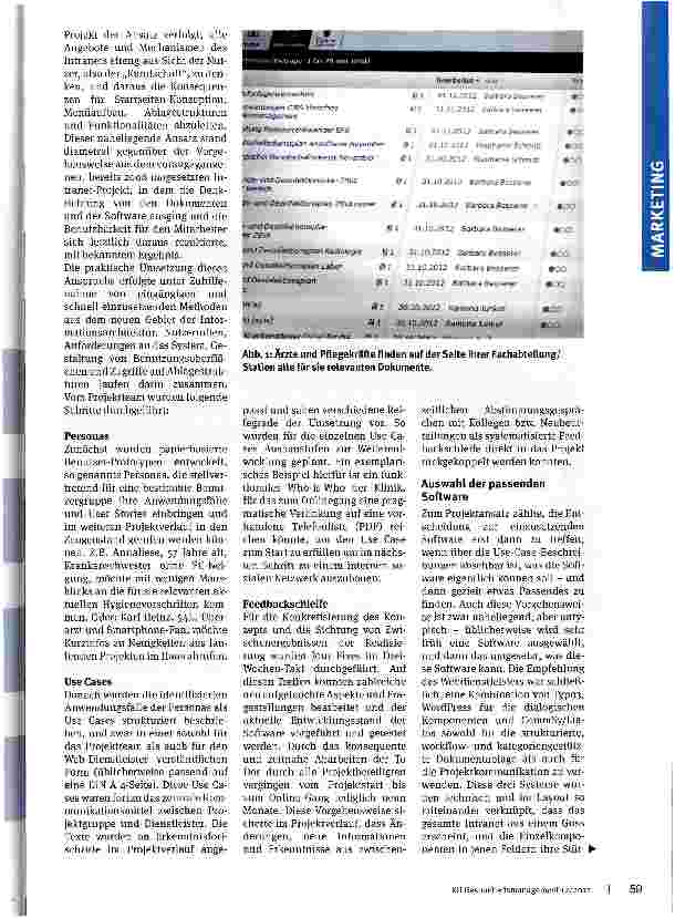 Vorschauseite 2: KlinikNet 2. 0 - der Weg zum innovativen Mitarbeiternetzwerk