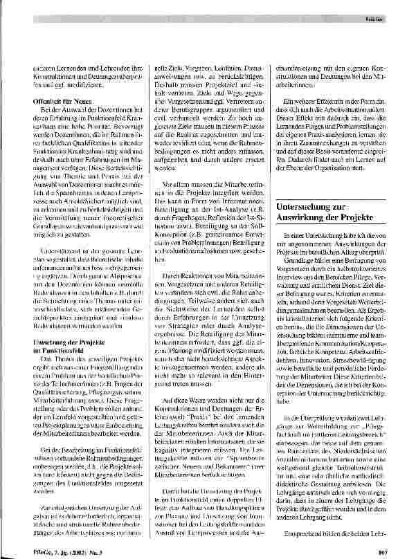 Vorschauseite 5: Konzept zur Förderung des Lerntransfers in der Weiterbildung zur Pflegefachkraft im mittleren Management