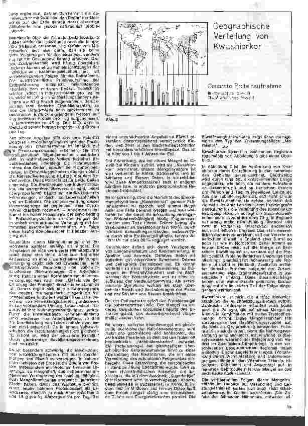 Vorschauseite 2: Grundzüge der Ernährung des gesunden Menschen 53. Folge: Die Ernährung der wachsenen Erdbevölkerung