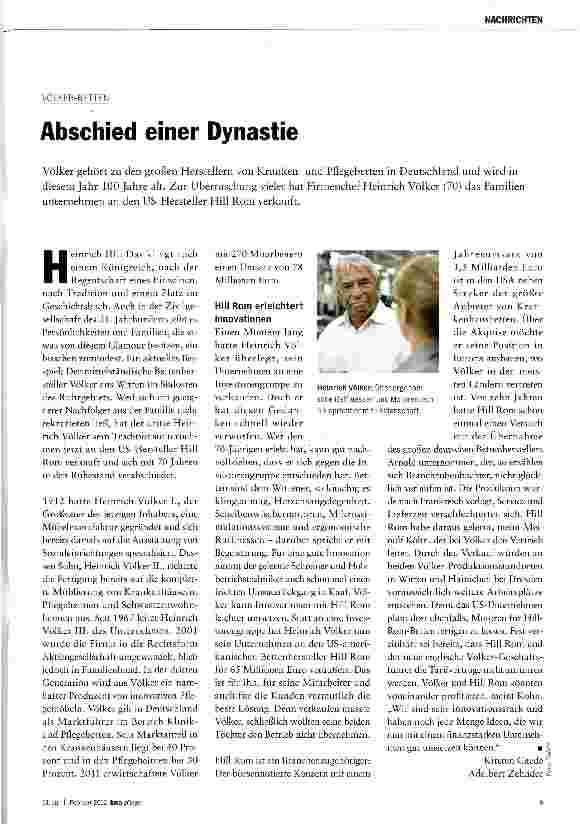 Vorschauseite 1: Abschied einer Dynastie