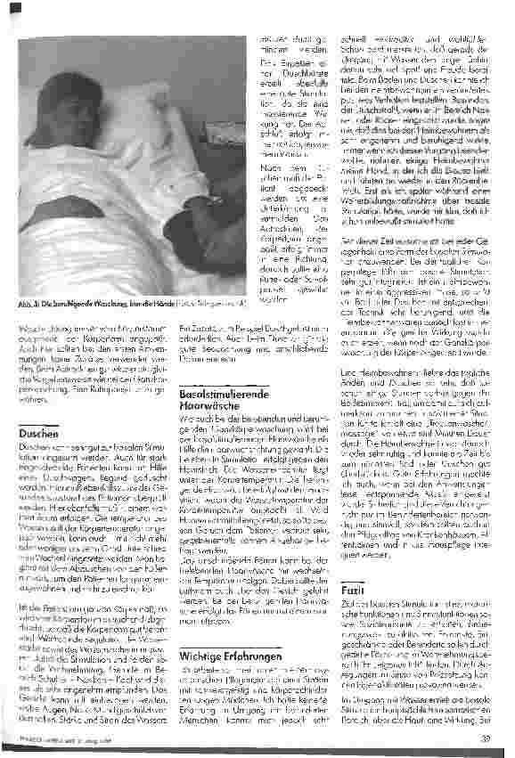 Vorschauseite 3: Basale Stimulation mit Wasser 2. Teil