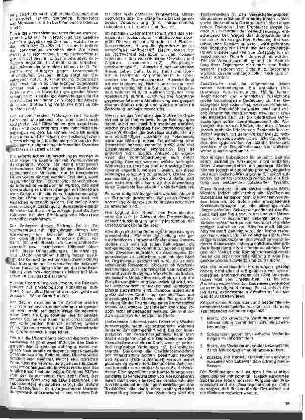 Vorschauseite 2: Grundzüge der Ernährung des gesunden Menschen 52. Folge: Lebensmittel-Fremdstoffe und Lebensmittel-Gesetzgebung