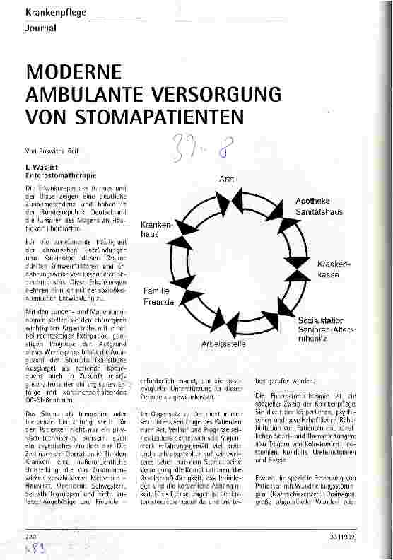 Vorschauseite 1: Moderne ambulante Versorgung von Stomapatienten