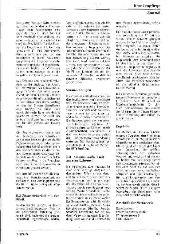 Vorschauseite 4: Moderne ambulante Versorgung von Stomapatienten