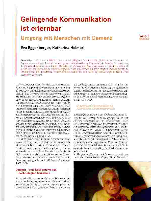Vorschauseite 1: Gelingende Kommunikation ist erlernbar