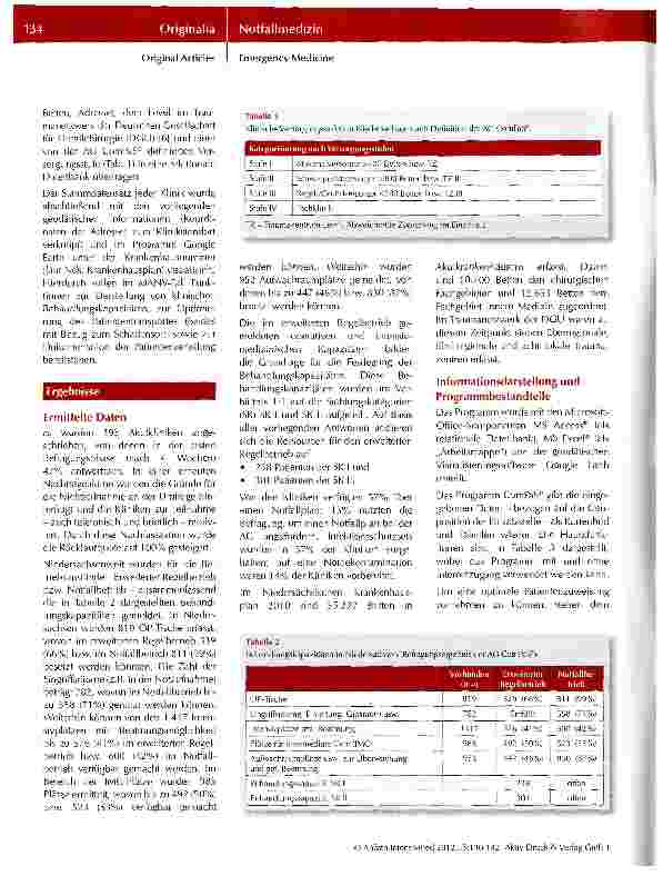 Vorschauseite 4: Das Programm ComPaS® - Erfassung und Zuweisung von Behandlungskapazitäten im Großschadensund Katastrophenfall