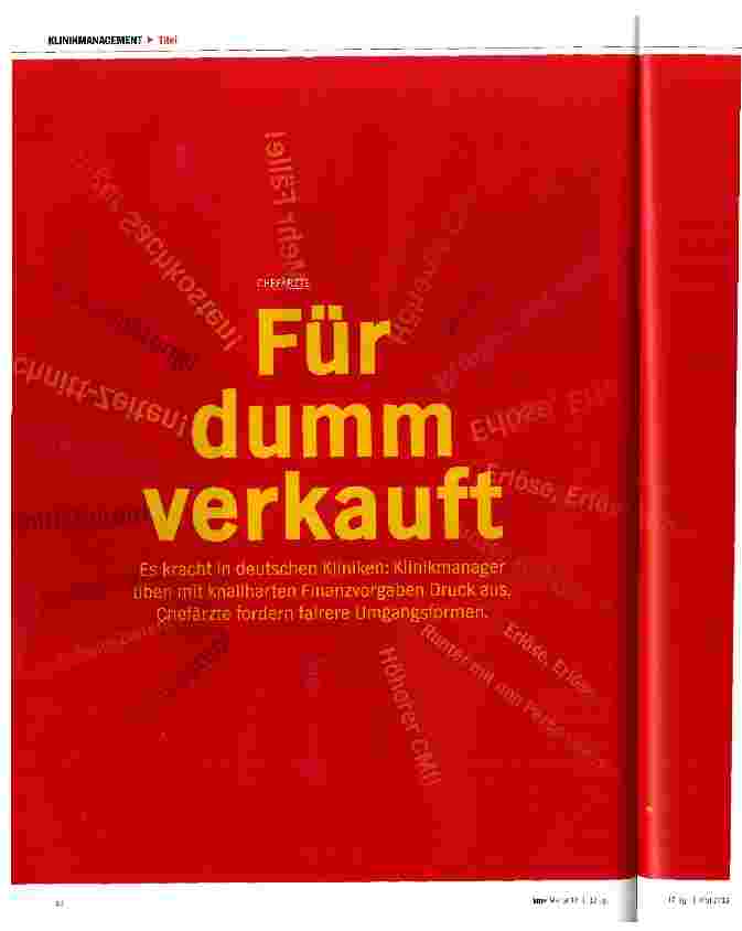 Vorschauseite 1: Für dumm verkauft