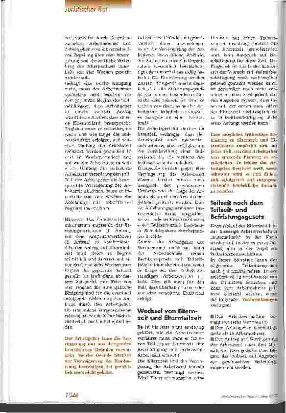 Vorschauseite 3: ElternTeilzeit
