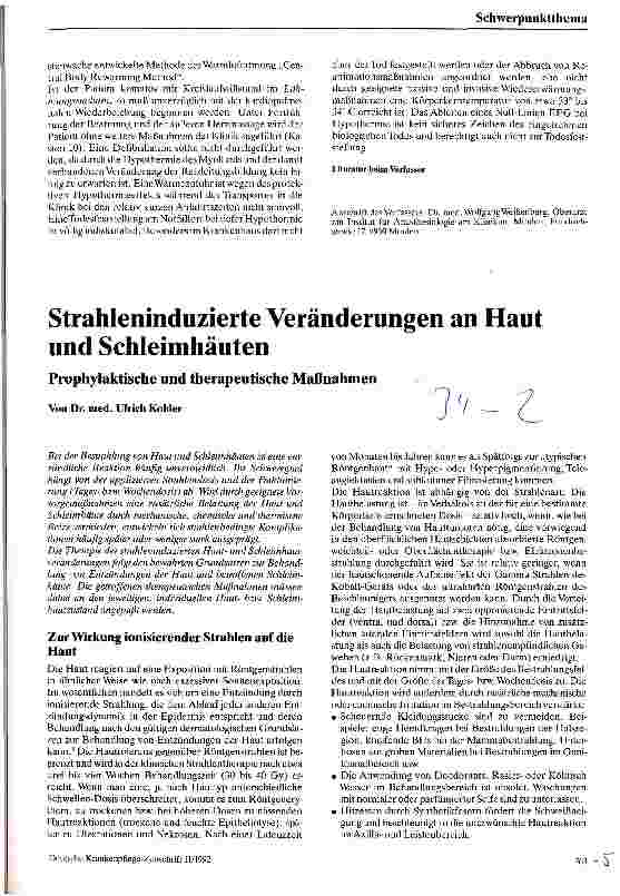 Vorschauseite 5: Hitzeund Kälteschäden