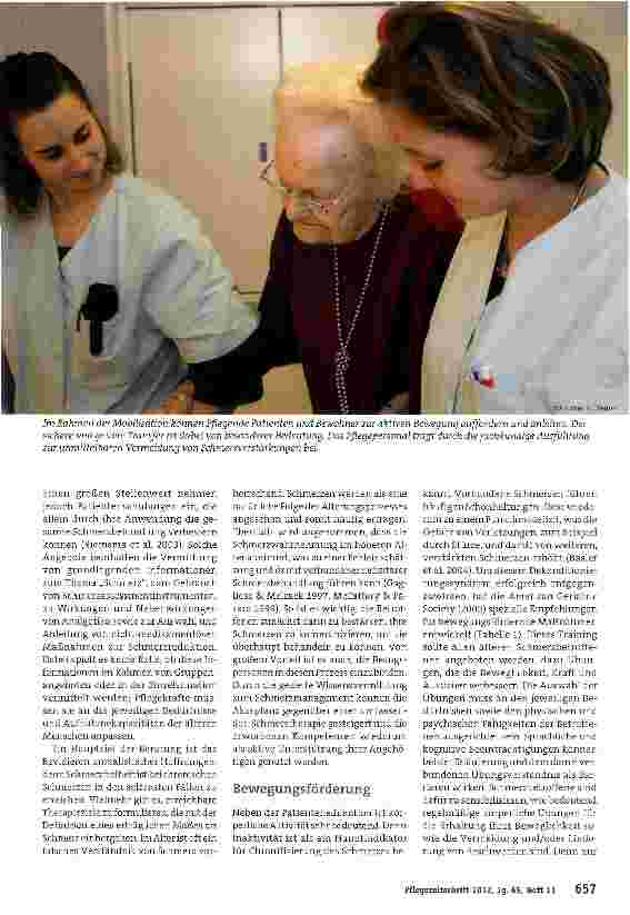 Vorschauseite 2: Ein vernachlässigtes Tätigkeitsfeld für Pflegefachkräfte